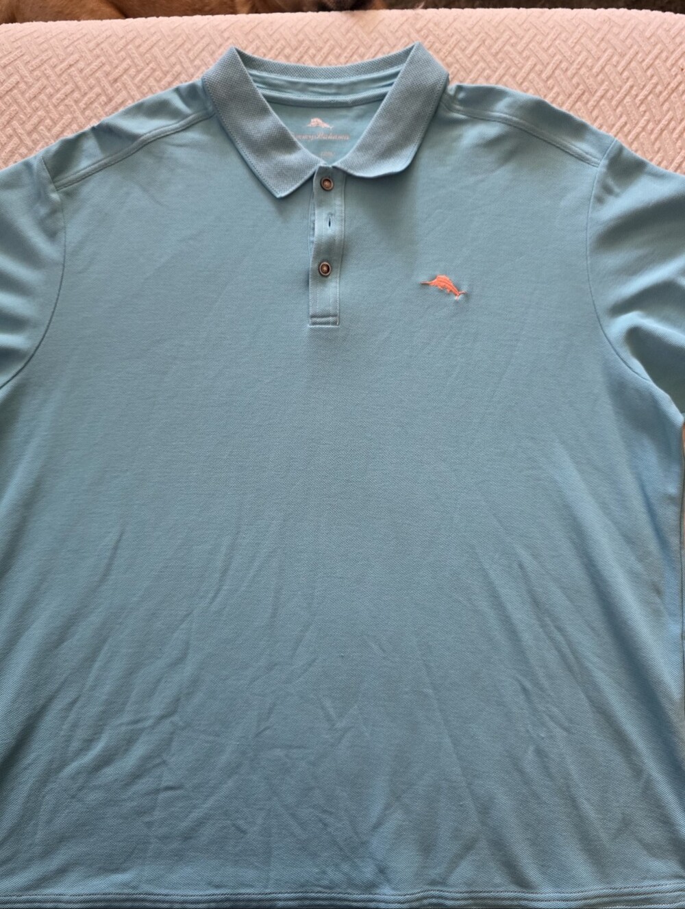 Tommy Bahama Teal Men’s Polo Shirt with Logo XXL
